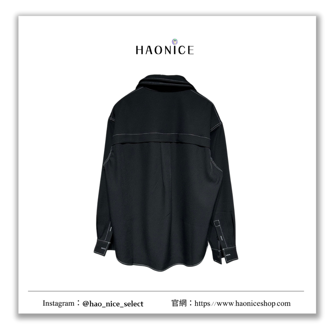 【HAO NICE】輕奢時尚✨上海經銷商 Balenciaga巴黎世家 經典logo字母 雙層拼接 明織線 長袖襯衫 開衫