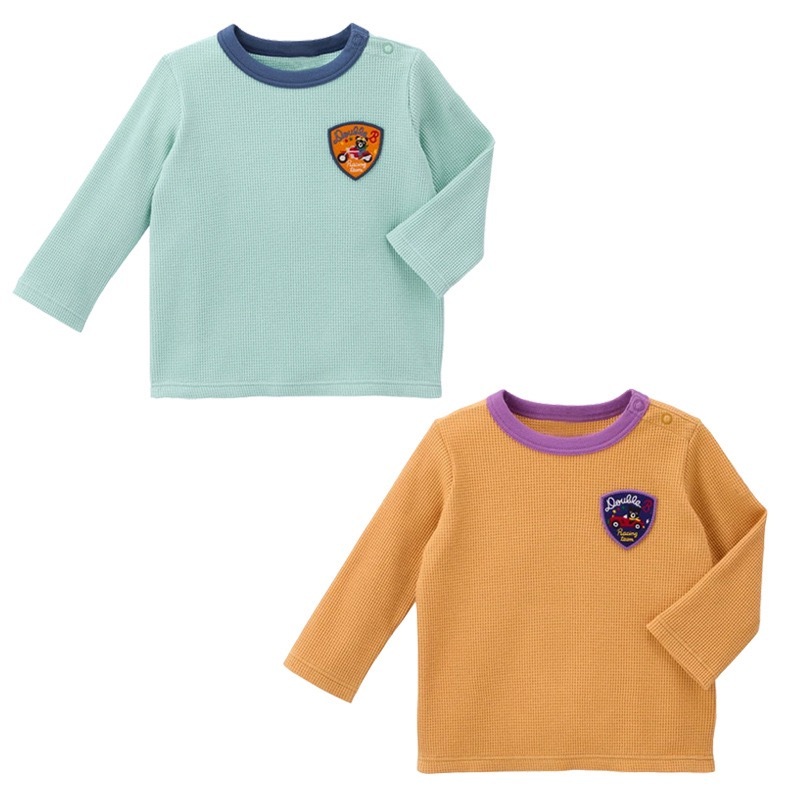 𝐌𝐢𝐤𝐢 𝐇𝐨𝐮𝐬𝐞 黑熊小徽章長袖上衣