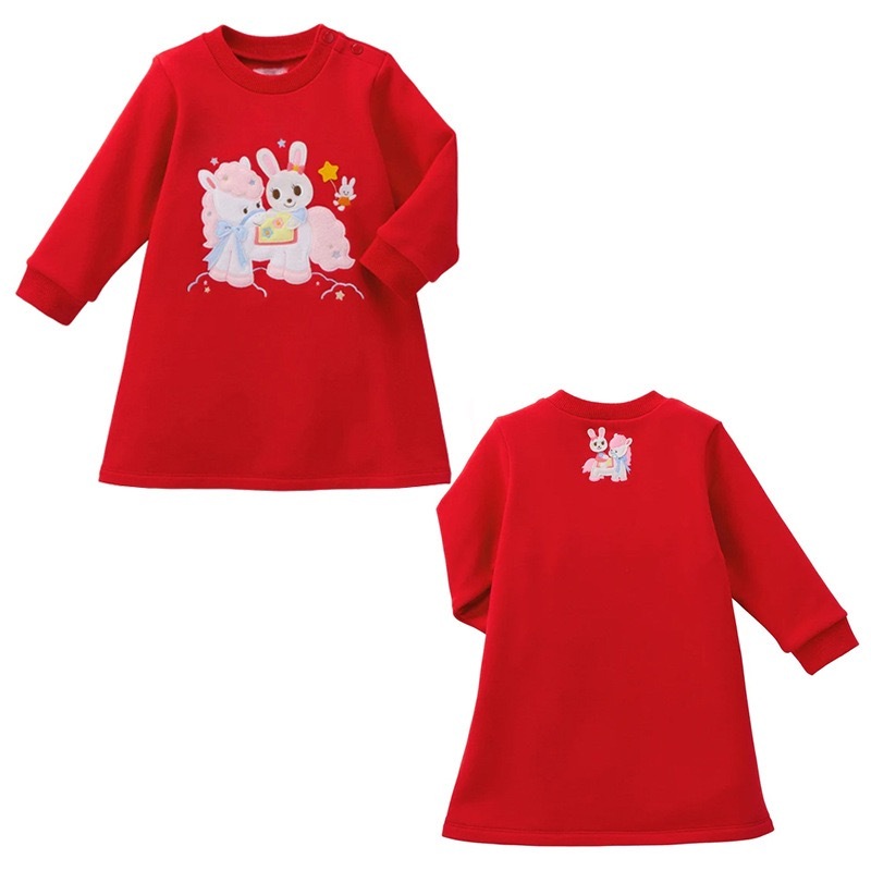 𝐌𝐢𝐤𝐢 𝐇𝐨𝐮𝐬𝐞 小兔獨角獸長袖連身裙