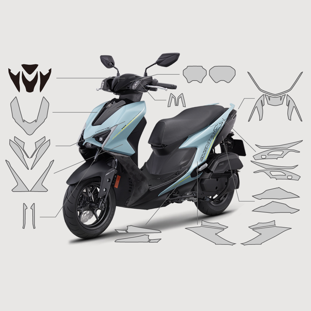 YAMAHA 勁戰7代｜3M頂級犀牛皮保護膜