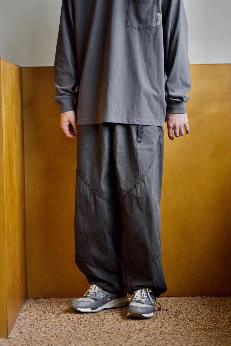 #預購 BTB 25AW 水洗復古 立體剪裁 寬鬆機能彎刀褲 兩色