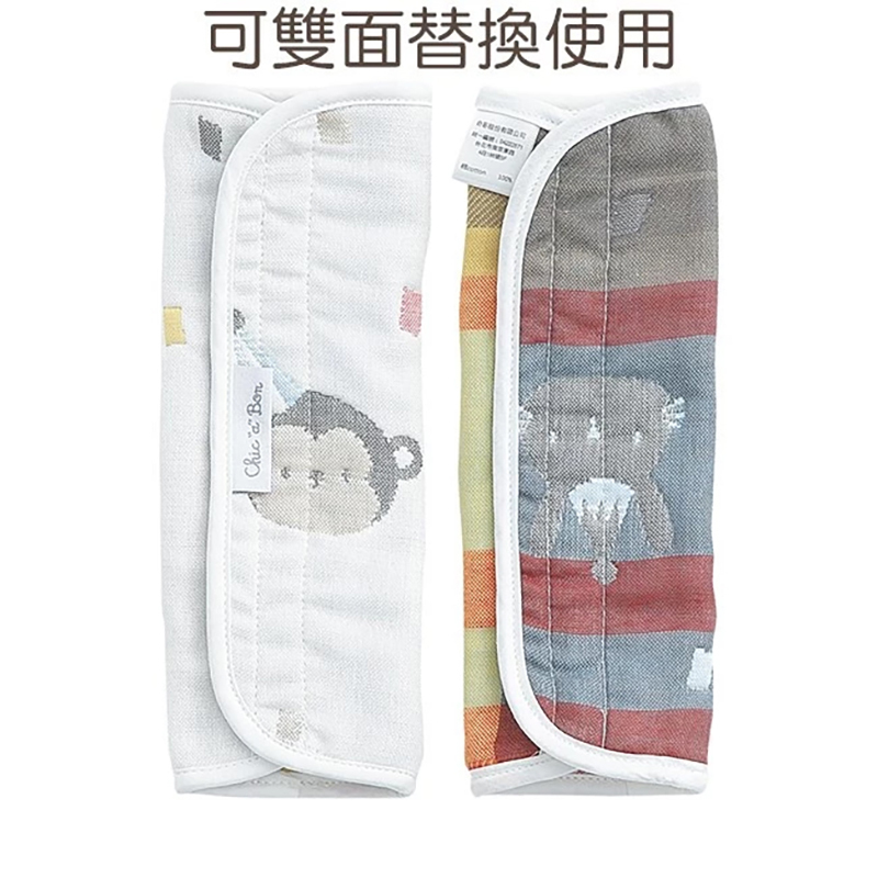 奇哥,動物派對六層紗揹巾口水巾組