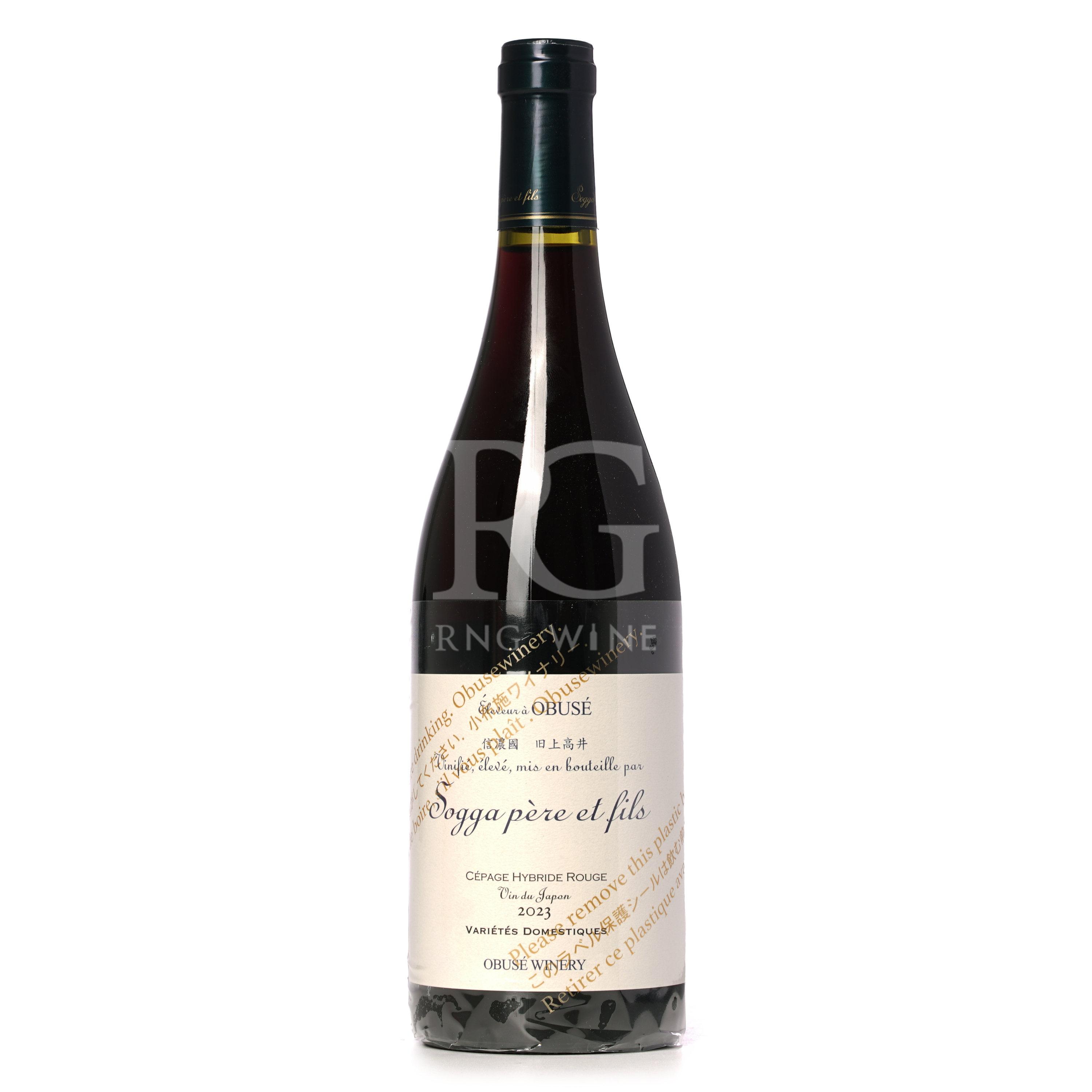 小布施 Winery ちゃぶ台 Cepage Hybride Rouge 2023