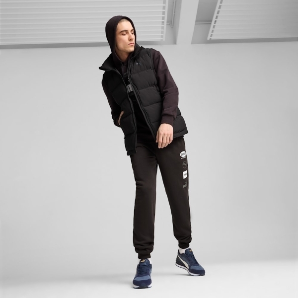 PUMA 背心 MONO VEST 黑 保暖 鋪棉背心 男 62646801