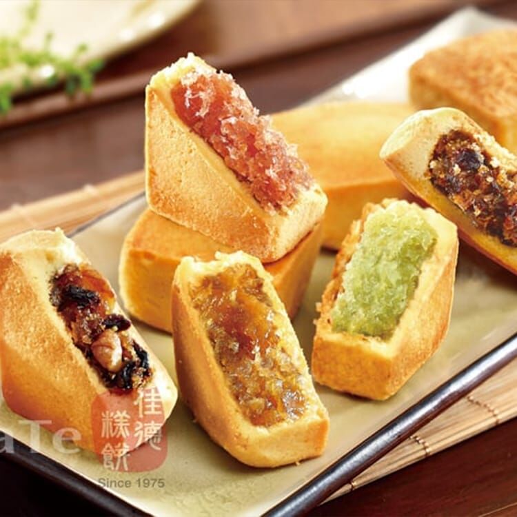 佳德糕餅-水果酥(奶蛋素)12入(盒)