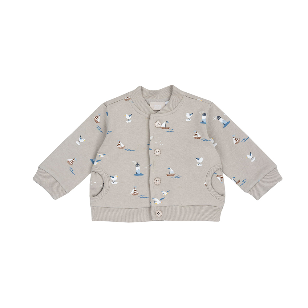 冬季航行-滿版印花外套