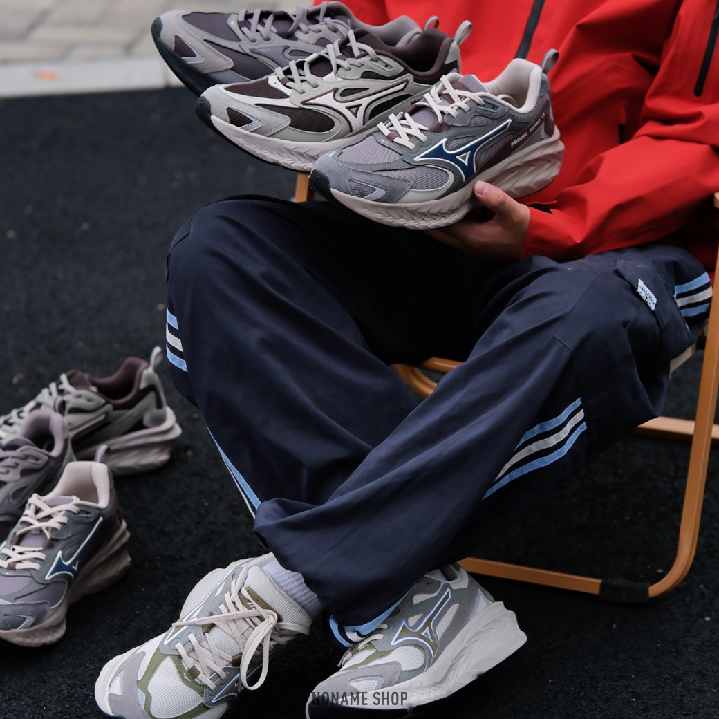 MIZUNO ASTRO LS 反光 復古 厚底 增高 跑鞋 四色 (男/女款)