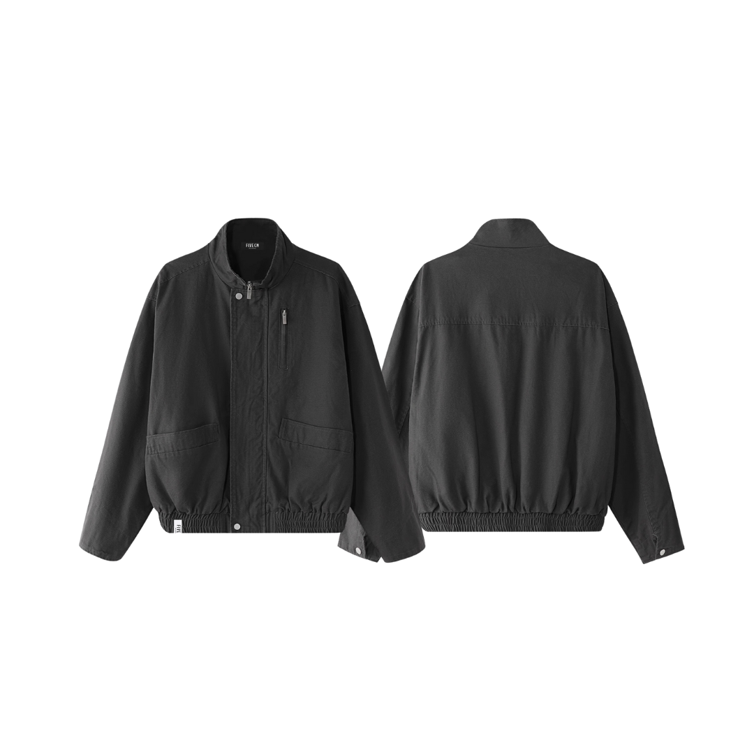 OurPick Stand Collar Utility Jacket 立領風衣夾克