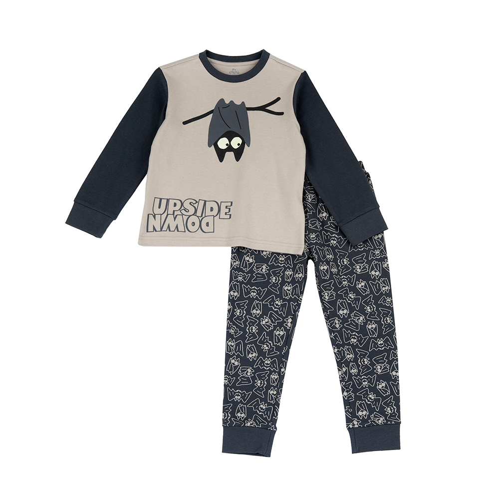 休閒居家-可愛蝙蝠休閒套裝