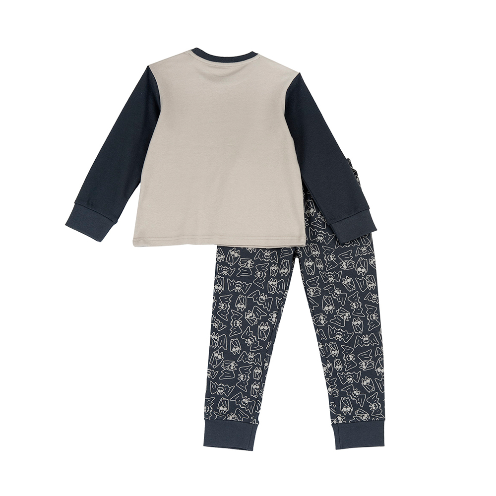 休閒居家-可愛蝙蝠休閒套裝