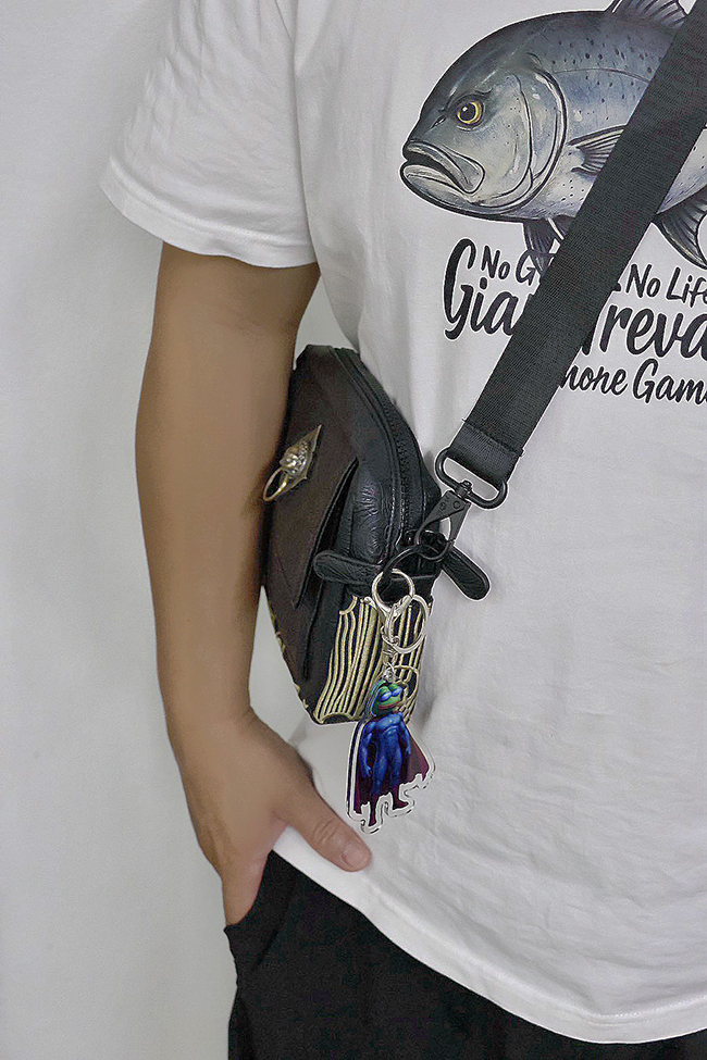 懂得都懂能量徽章PEPE鑰匙圈-現貨