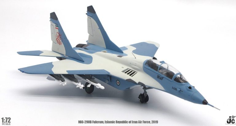 JC wings 1/72 伊朗伊斯蘭共和國空軍 米格-29UB 2019 年
