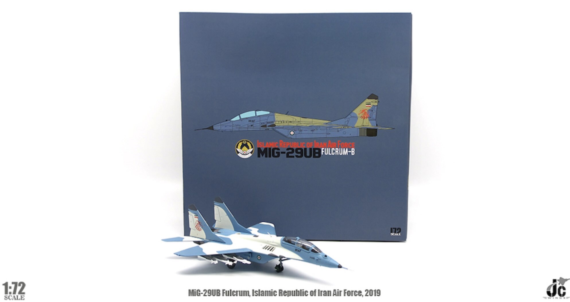 JC wings 1/72 伊朗伊斯蘭共和國空軍 米格-29UB 2019 年