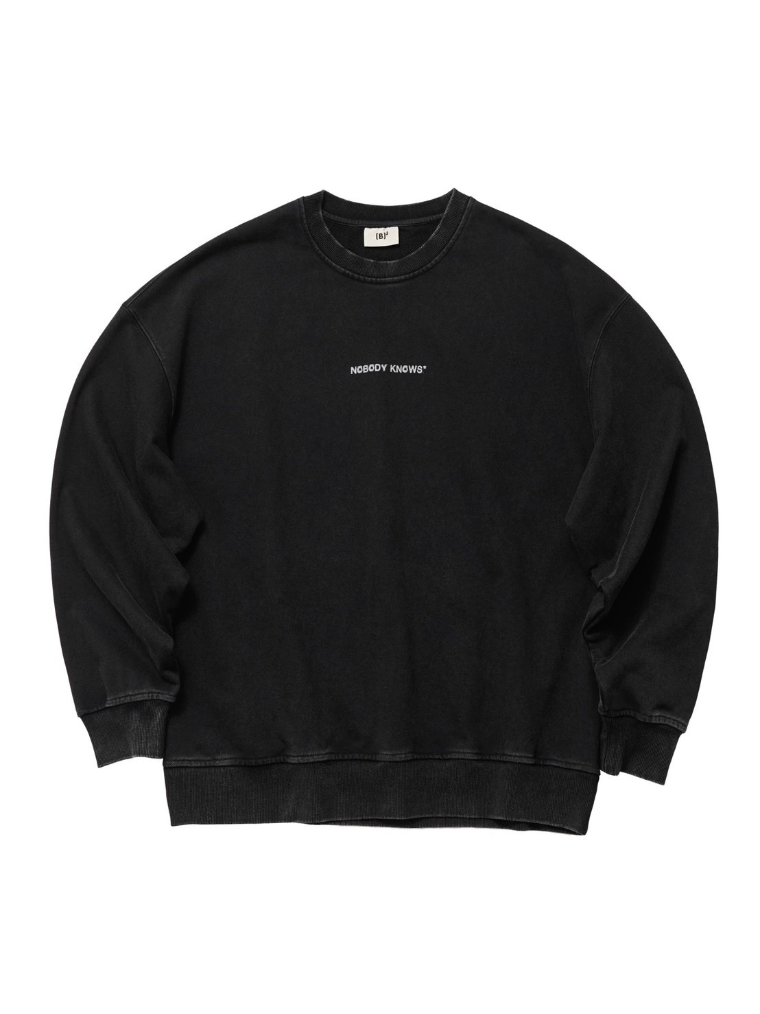 #預購 BTB 25AW 重磅450g 混紡蠟染 水洗做舊 印花休閒圓領衛衣 兩色