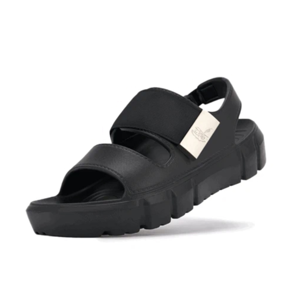 【altafit】韓系人體工學鞋履 | 黑色 Black｜ 繫帶涼鞋 strap sandals