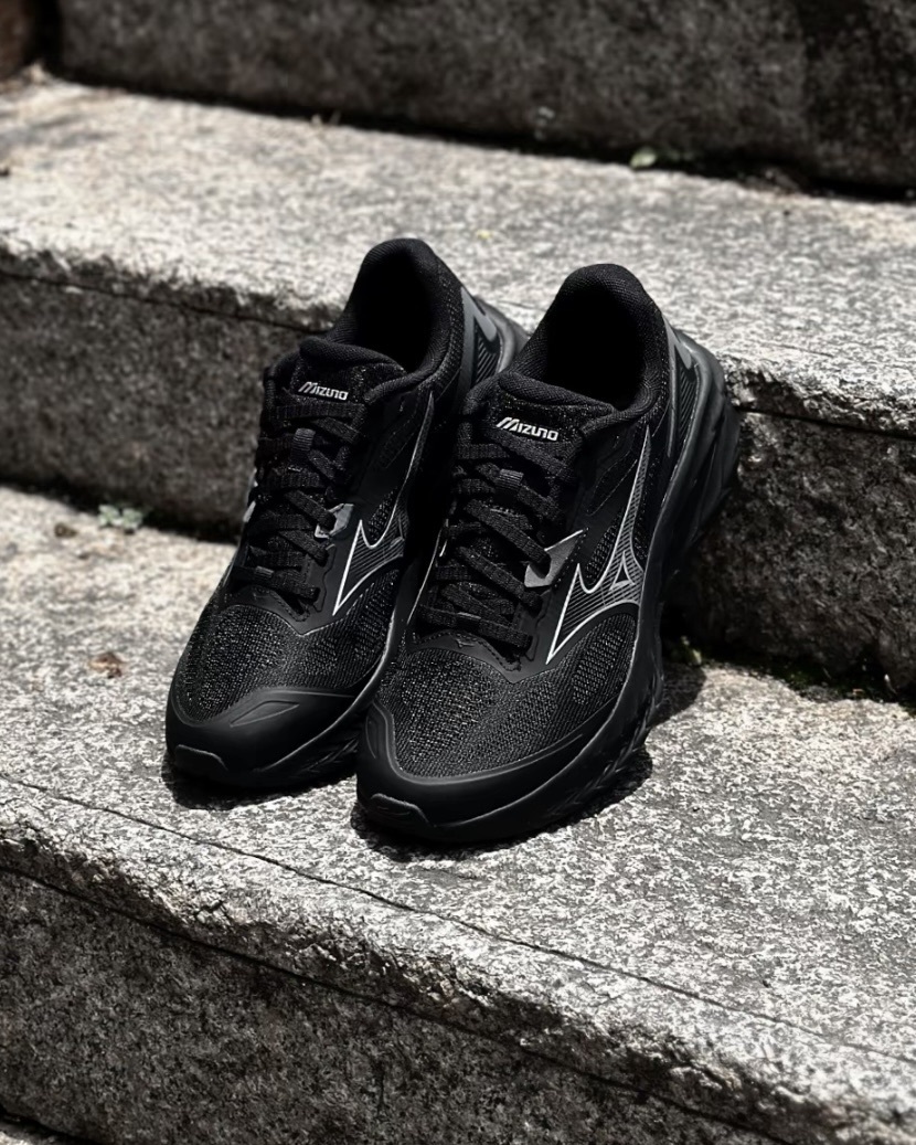 #代購 MIZUNO ASTRO X 復古 厚底 慢跑鞋 D1GH250501 黑銀