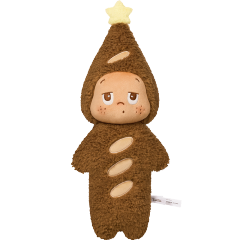 POP MART 泡泡瑪特星星人 美味時刻系列 毛絨法棍抱枕