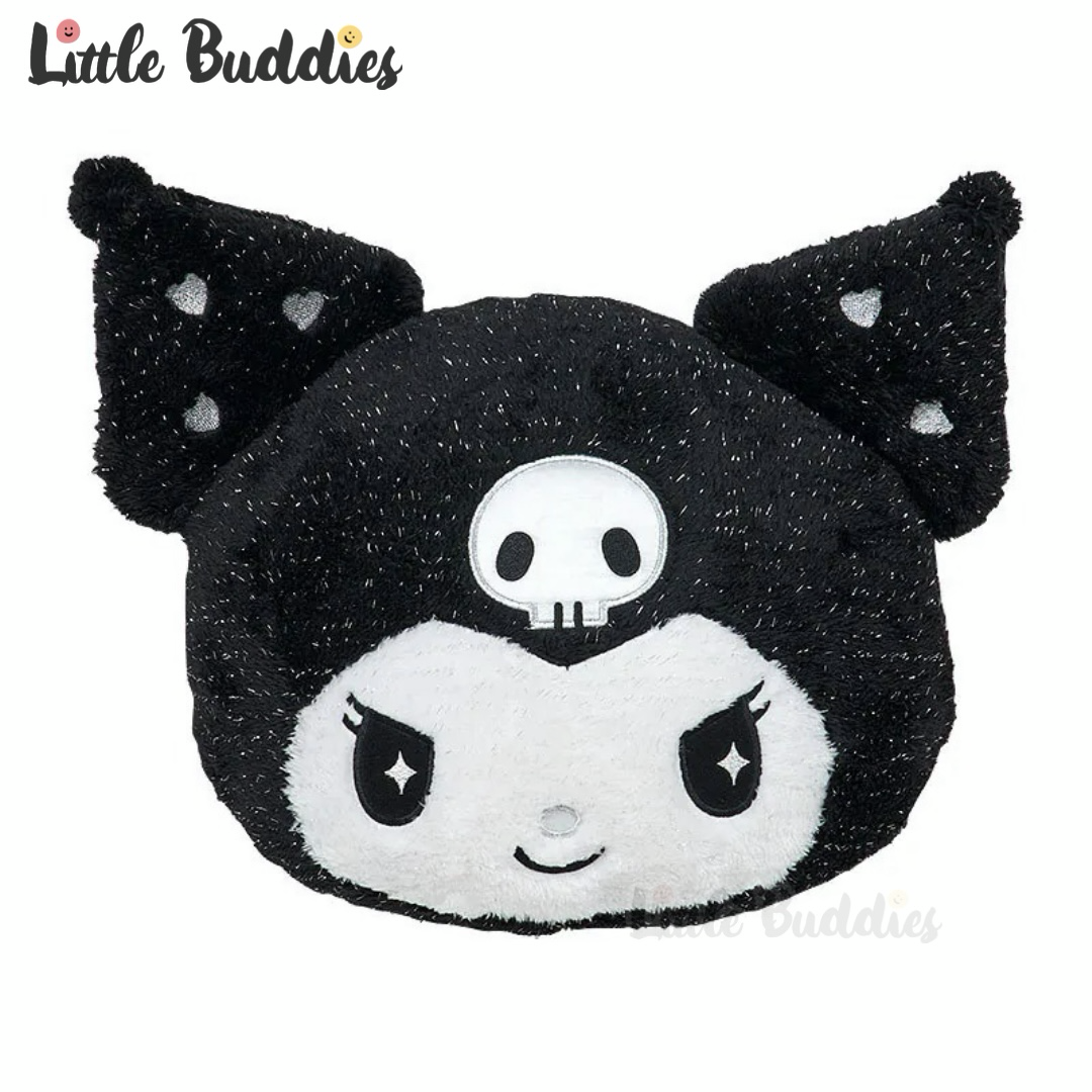 日本 Sanrio Kuromi 20周年鎖匙設計系列 - 頭形Cushion