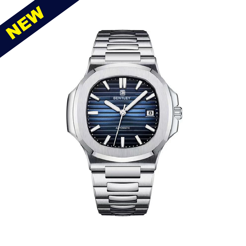 【BENTLEY賓利】THE ADEPT行家系列 BL-33 鏤空 夜光  鸚鵡螺 不鏽鋼 日期顯示 機械 手錶