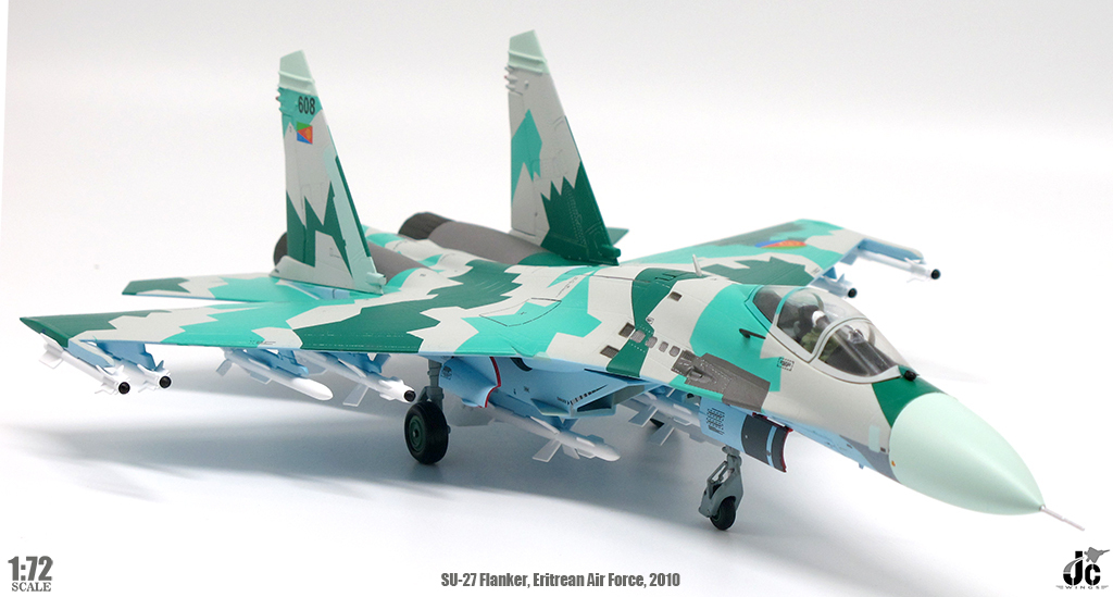 JC wings 1/72 厄立特里亞空軍 蘇愷-27 側衛 2010年
