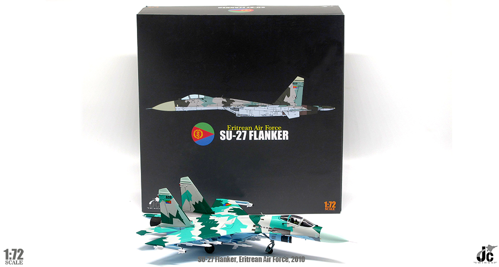 JC wings 1/72 厄立特里亞空軍 蘇愷-27 側衛 2010年