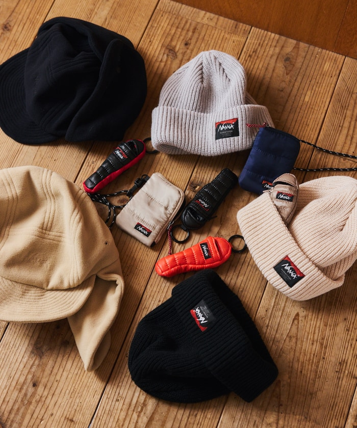 2025AW NANGA FREAK'S STORE. 別注 BOX LOGO BULKY BEANIE 聯名 短 毛帽 現貨 1488328800064