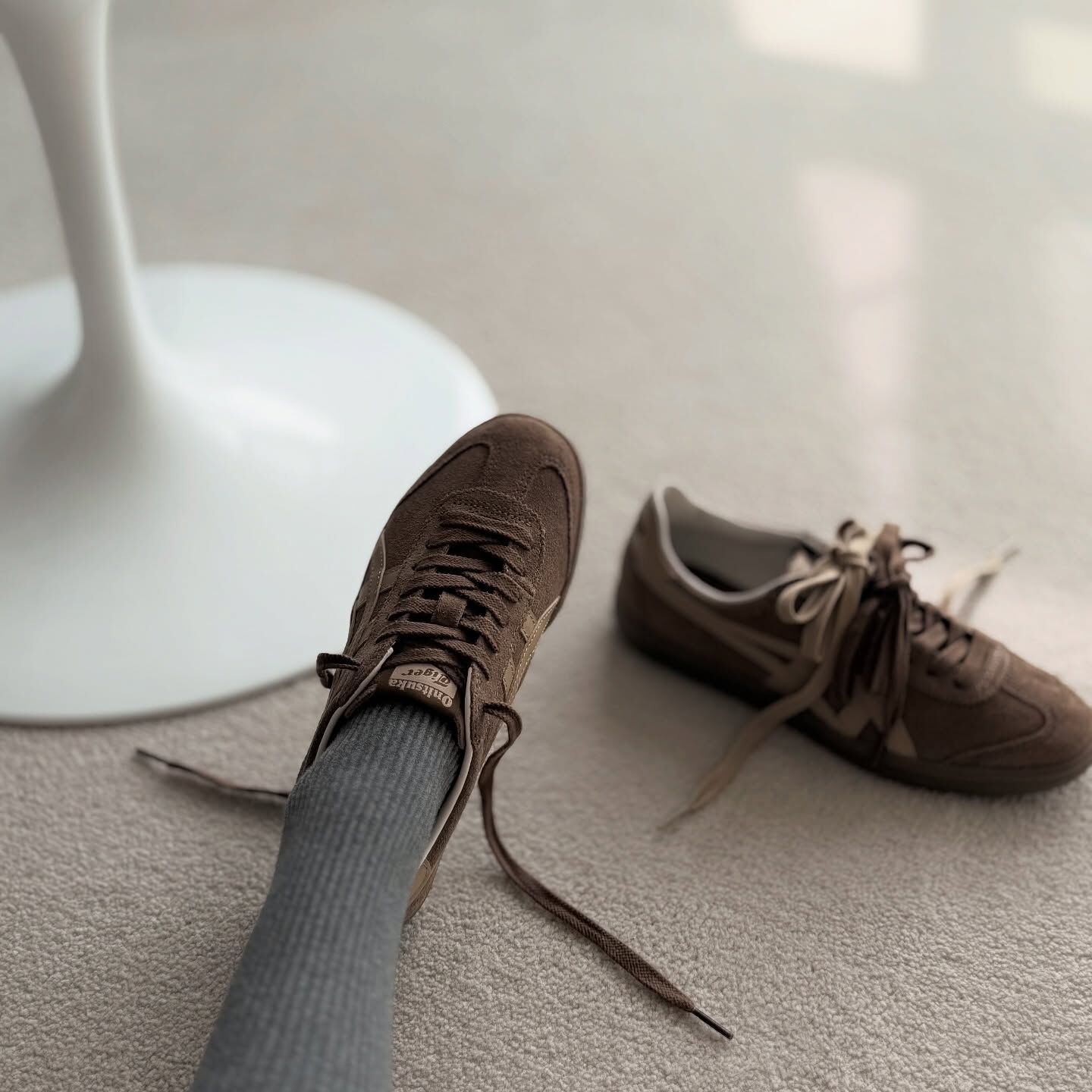 Onitsuka Tiger Tokuten 焦糖棕美拉德鬼塚虎復古德訓鞋1183C562-200