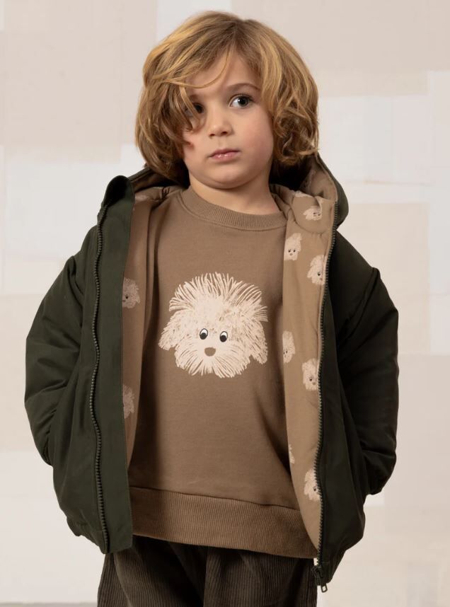 STUDIO BOHEME PARIS 防潑水連帽外套 Manteau Frio Rain-Kaki Chien