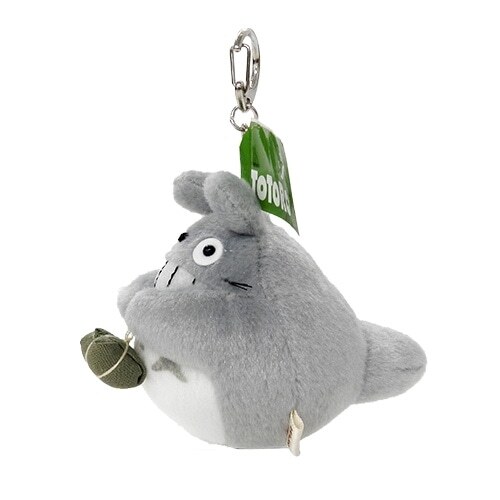 娃娃鑰匙圈 大龍貓 笑臉