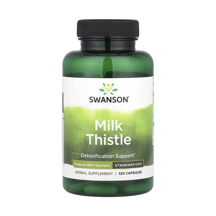 Swanson Milk Thistle 500 mg , 120 Capsules