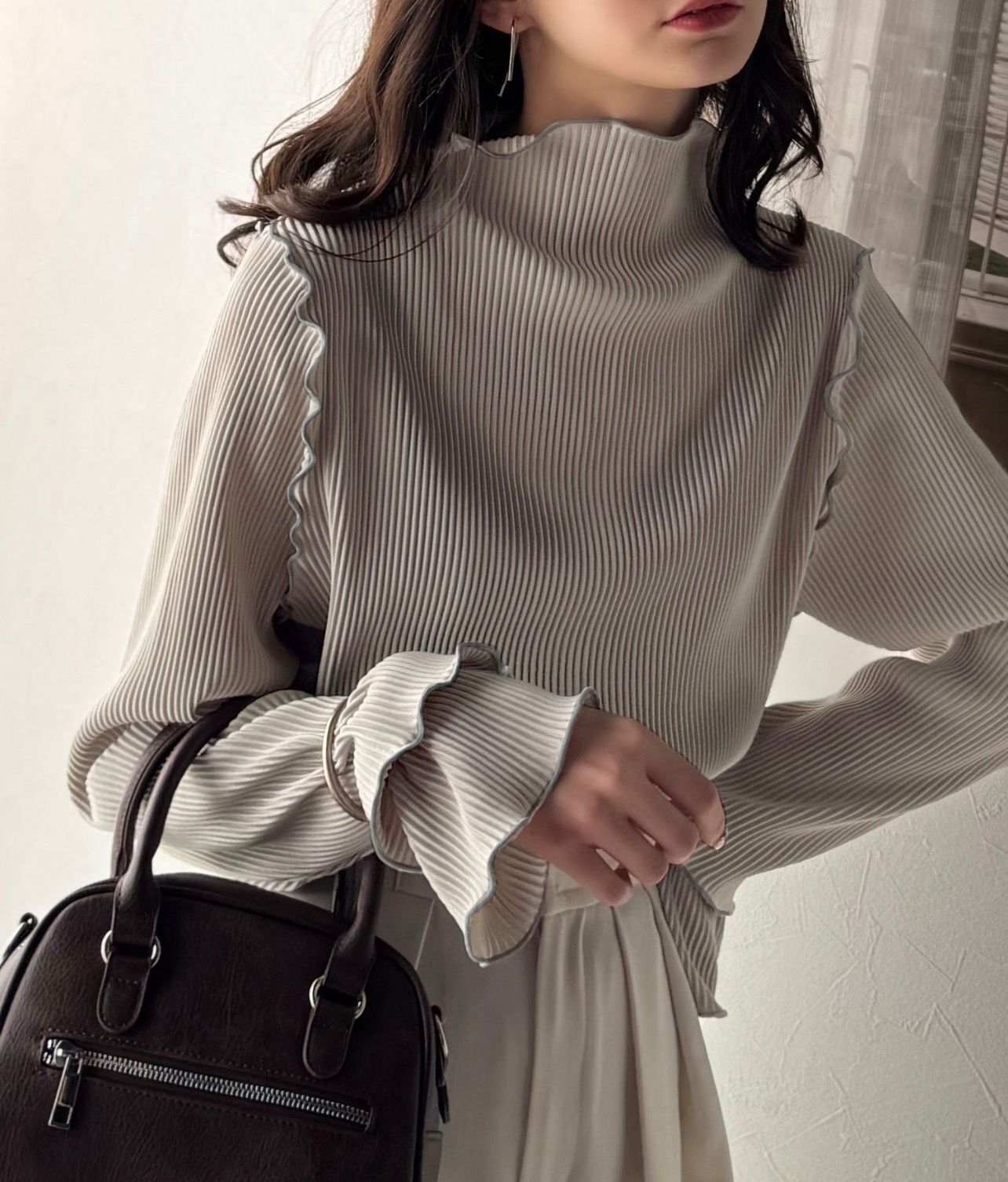 【預購】JN101705  classicalelf 前後兩著長袖上衣