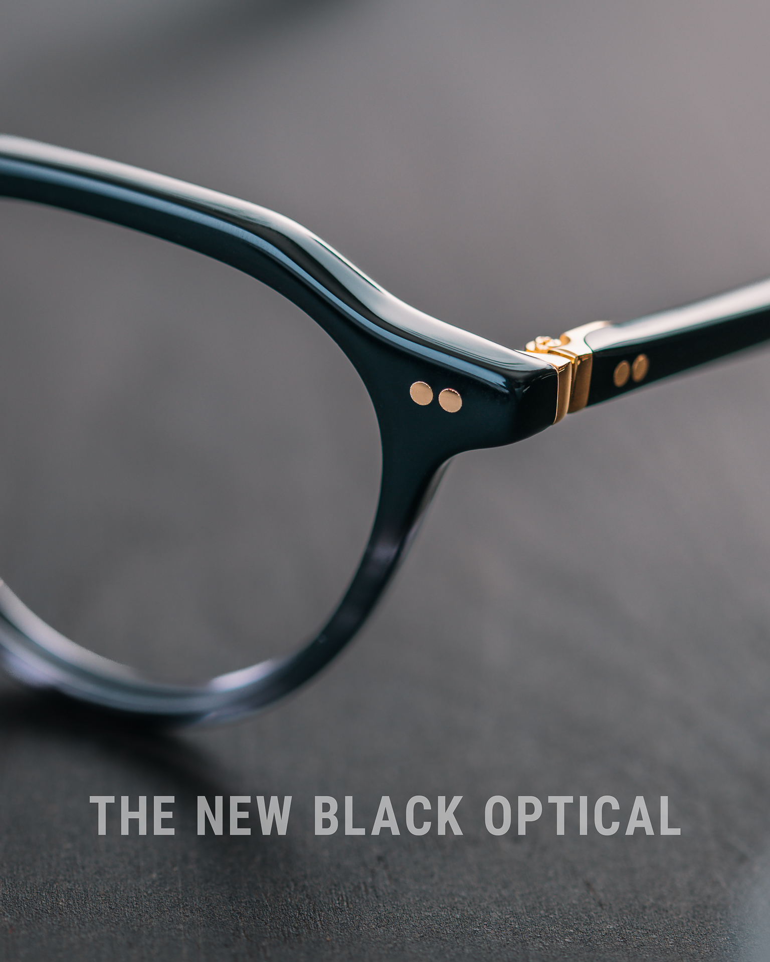 金子眼鏡 Kaneko Optical 賽璐珞KC (Kaneko Celluloid)系列 灰黑雙色KC-75