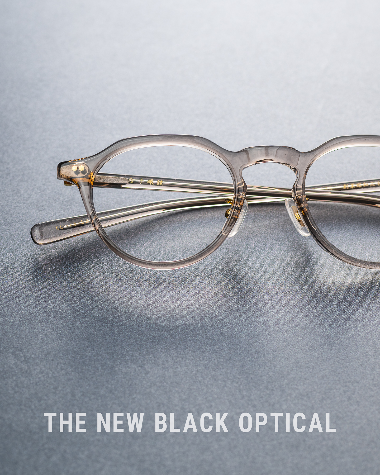 金子眼鏡, Kaneko Optical KC-75 賽璐珞 Kaneko Celluloid 透啡色