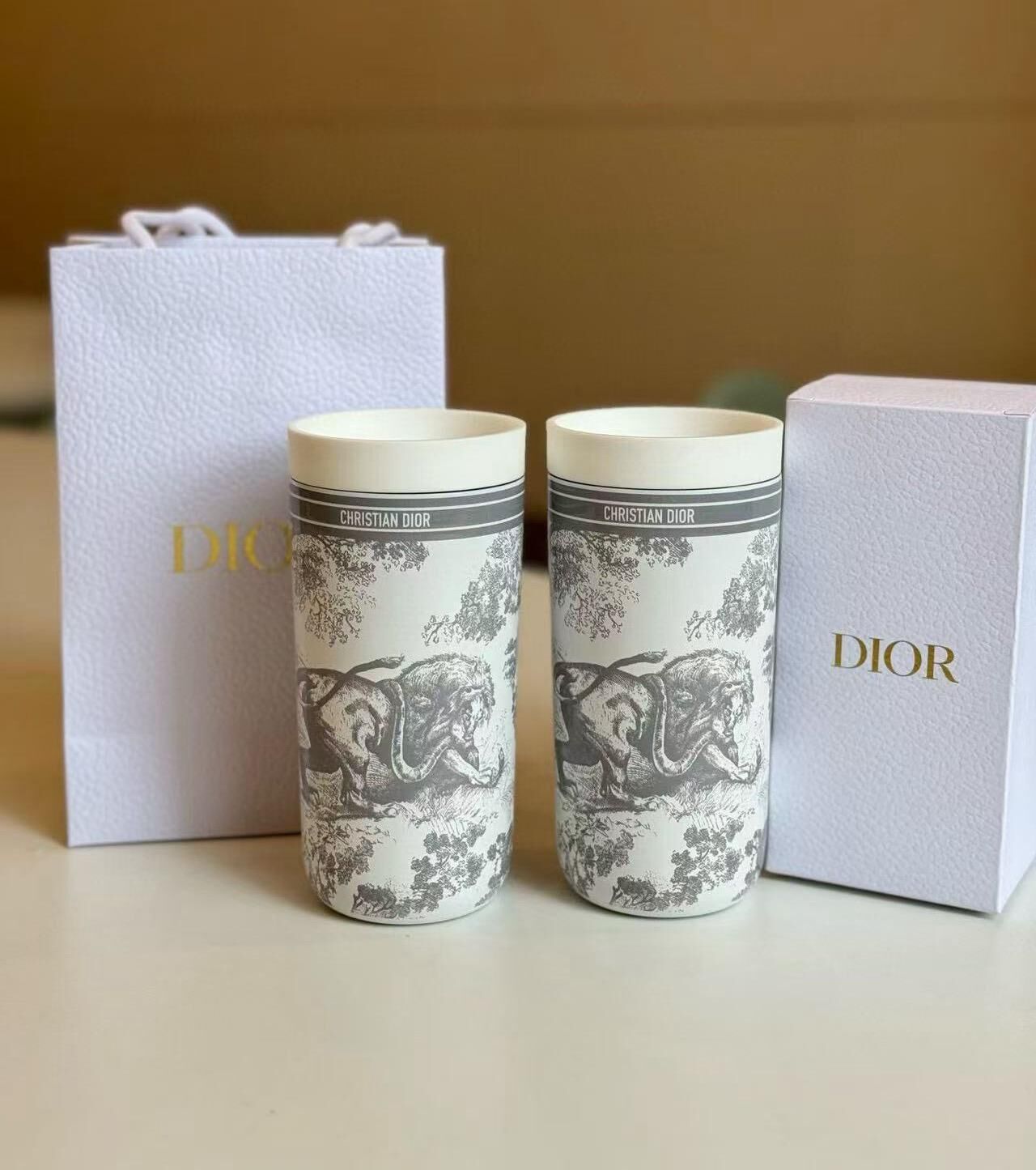 Dior 限量贈品叢林保溫杯