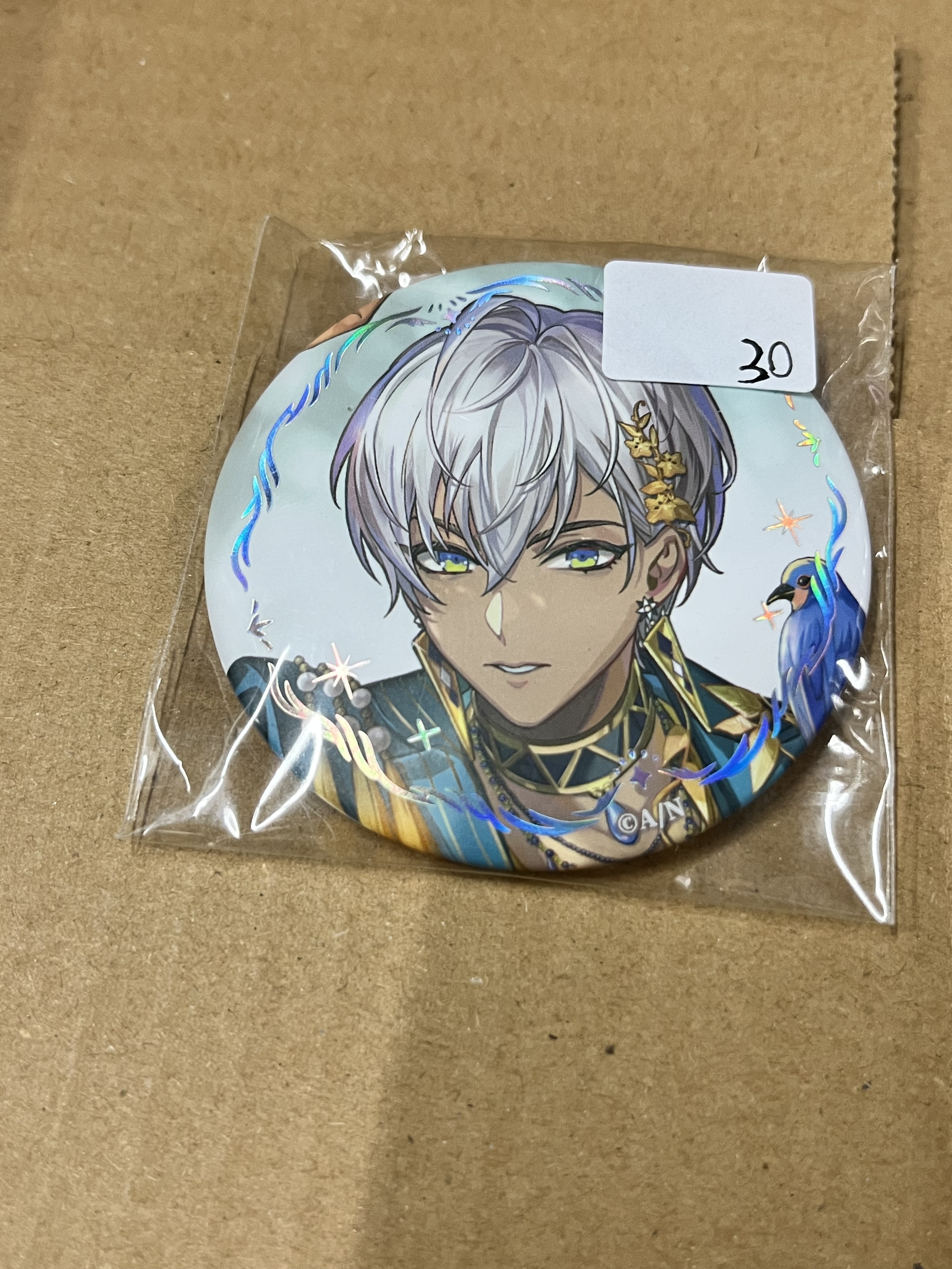 彩虹社 IBRAHIM 襟章#323