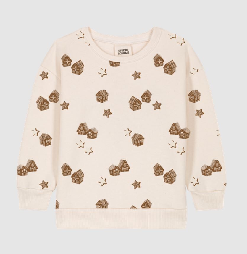 STUDIO BOHEME PARIS 聖誕村長袖運動衫 SWEATSHIRT Bart-Village de noel