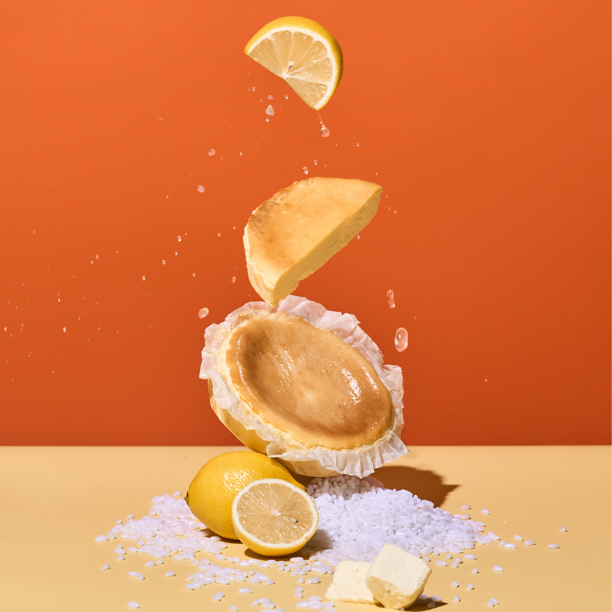 无麸质巴斯克乳酪米蛋糕礼盒300g (奶蛋素)｜旧振南