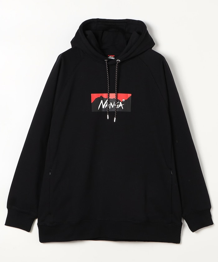 2025AW NANGA FREAK'S STORE 別注 ECO HYBRID BOX LOGO SWEAT HOODIE 聯名 帽T 現貨 1023328800002