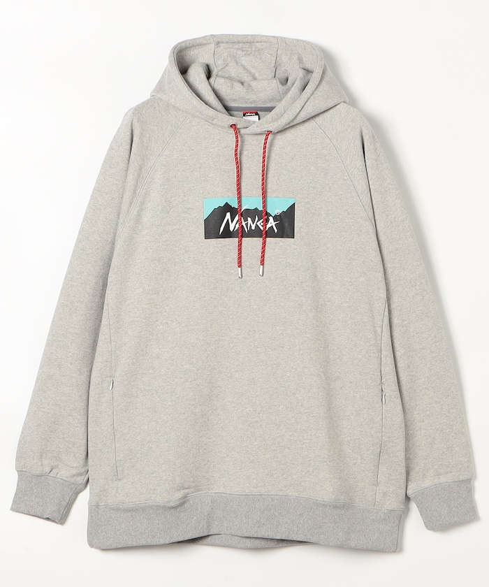 2025AW NANGA FREAK'S STORE 別注 ECO HYBRID BOX LOGO SWEAT HOODIE 聯名 帽T 現貨 1023328800002