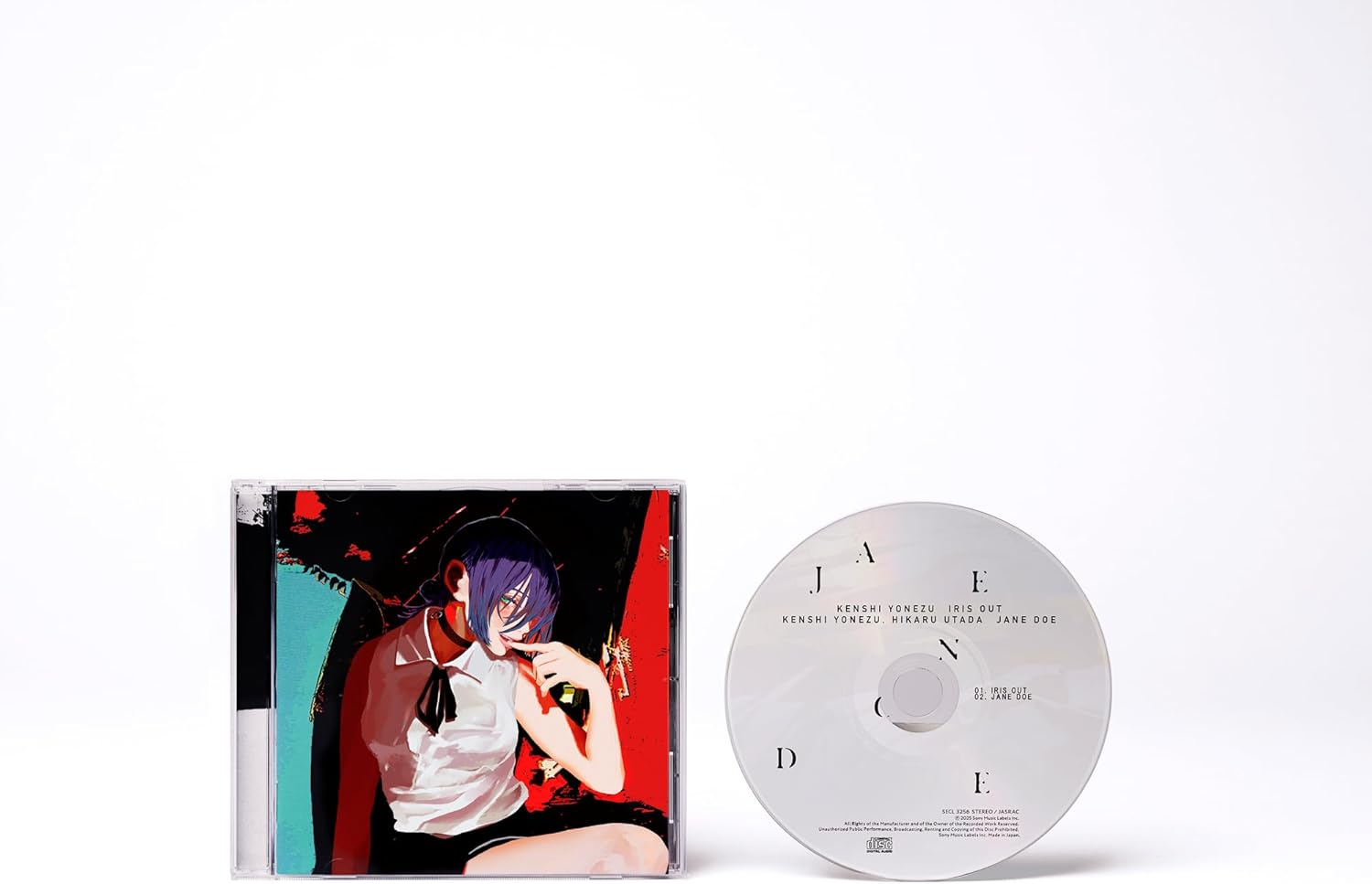 鏈鋸人劇場版主題曲 IRIS OUT / JANE DOE 日本限量特典CD專輯 / 黑膠唱片 LP 多款限量款式 - 米津玄師 Kenshi Yonezu