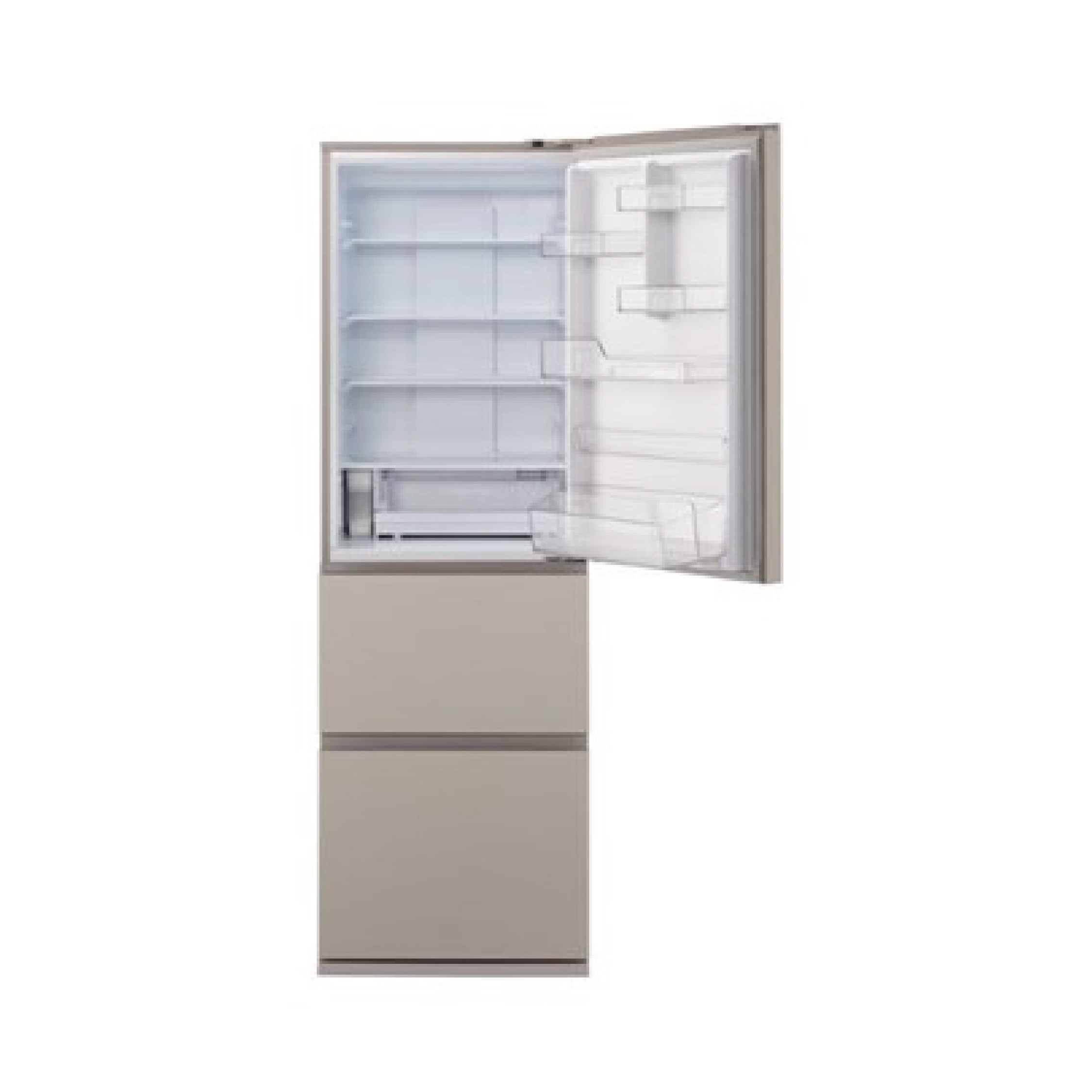 Panasonic 樂聲牌 NR-C371H-C3 ECONAVI智慧節能三門雪櫃 (大象灰)