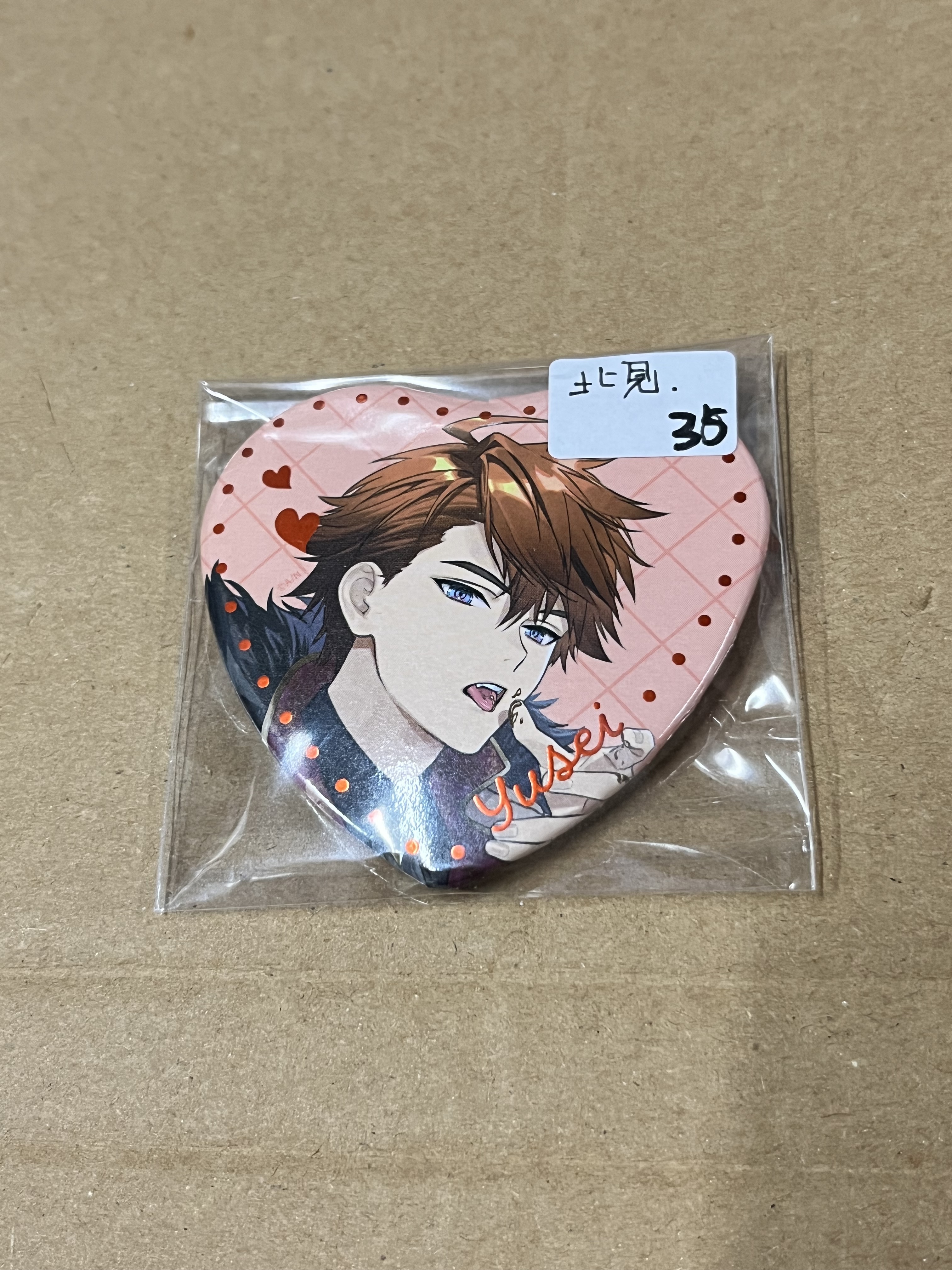 彩虹社 北見 襟章#323