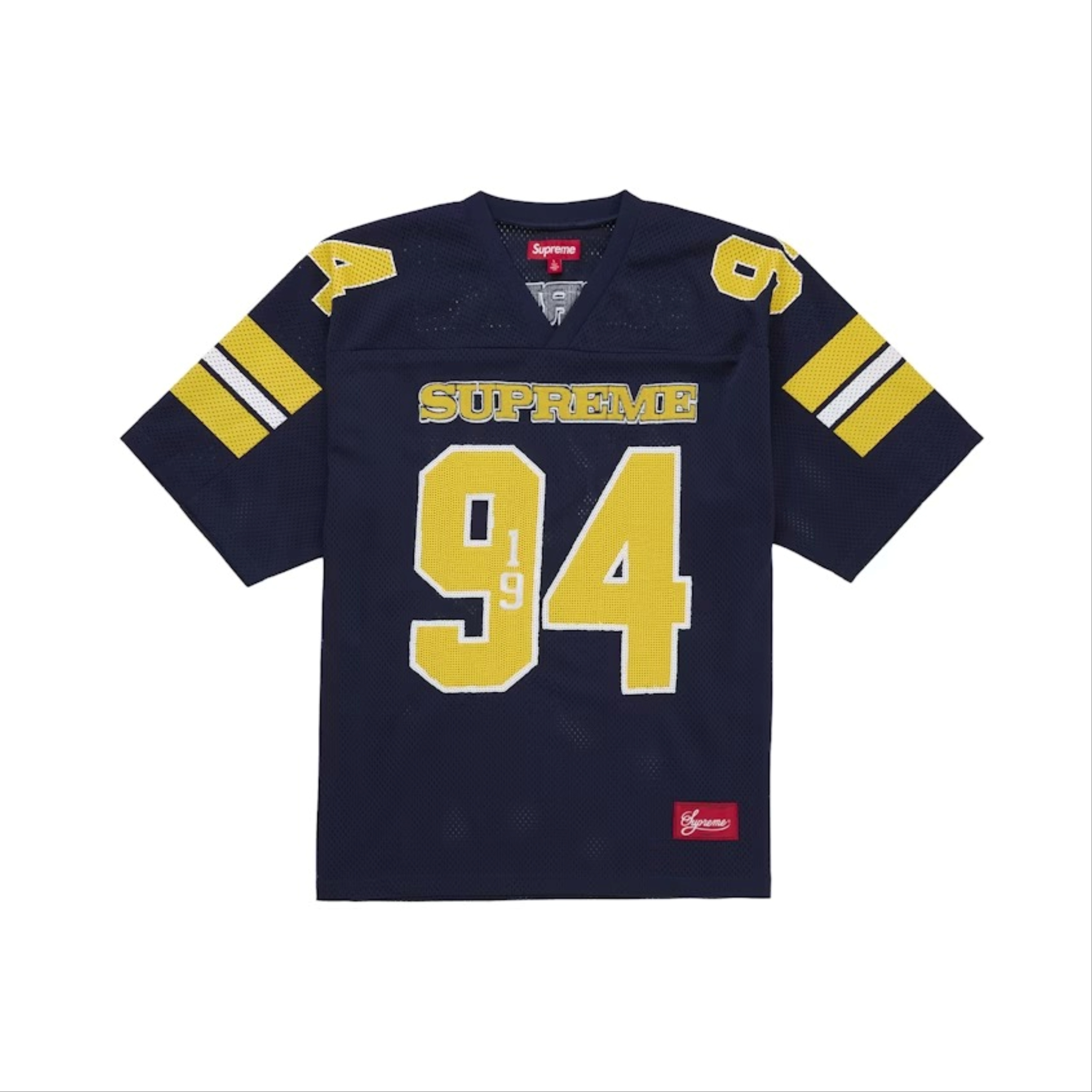 2025AW SUPREME Sequin Football Jersey 亮片 Y2K 足球衫 球衣 現貨
