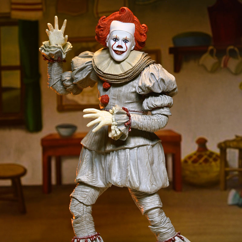 26年5月 NECA 7吋 IT 牠 歡迎來到德利鎮 潘尼懷斯 鮑伯格雷版 可動公仔