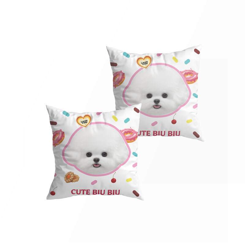 Meow-Wang Donut Cushion