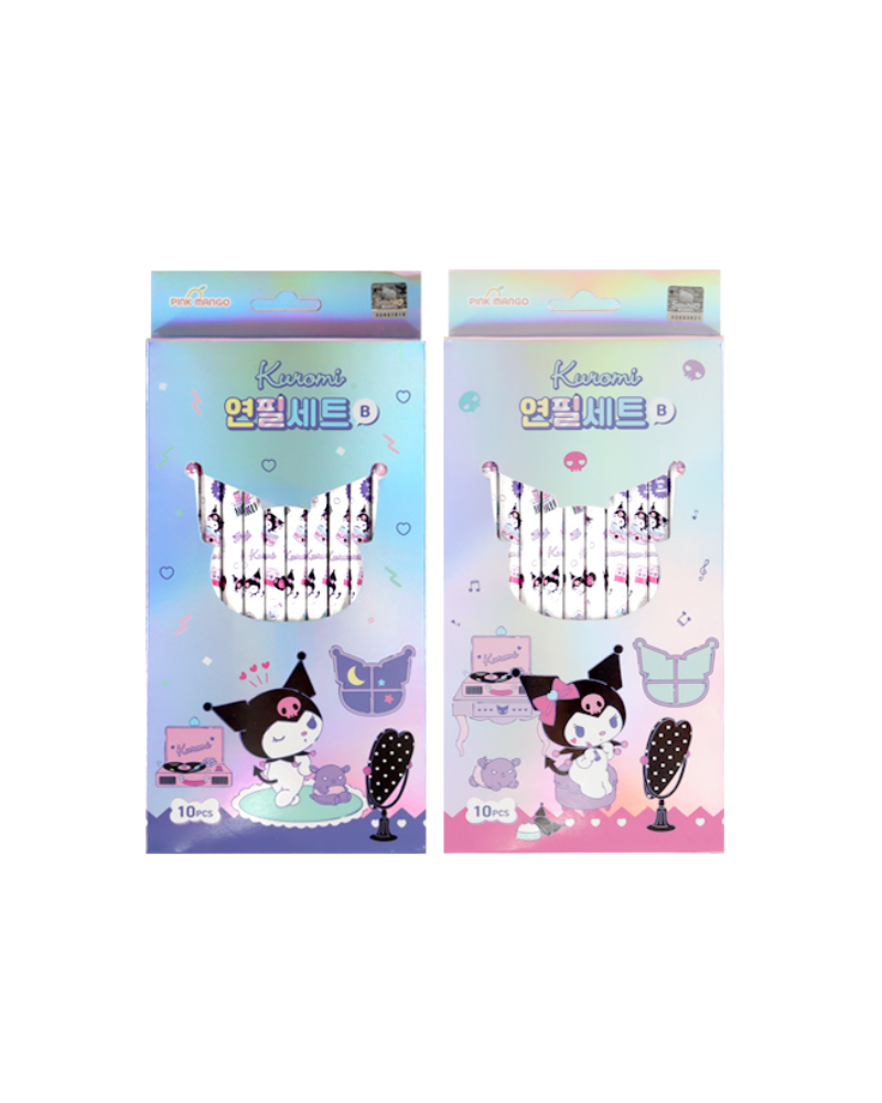 Kuromi 鉛筆 10枝 (包裝隨機)