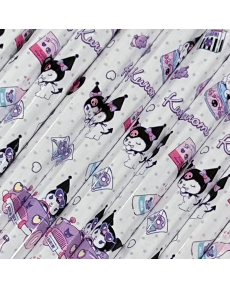 Kuromi 鉛筆 10枝 (包裝隨機)