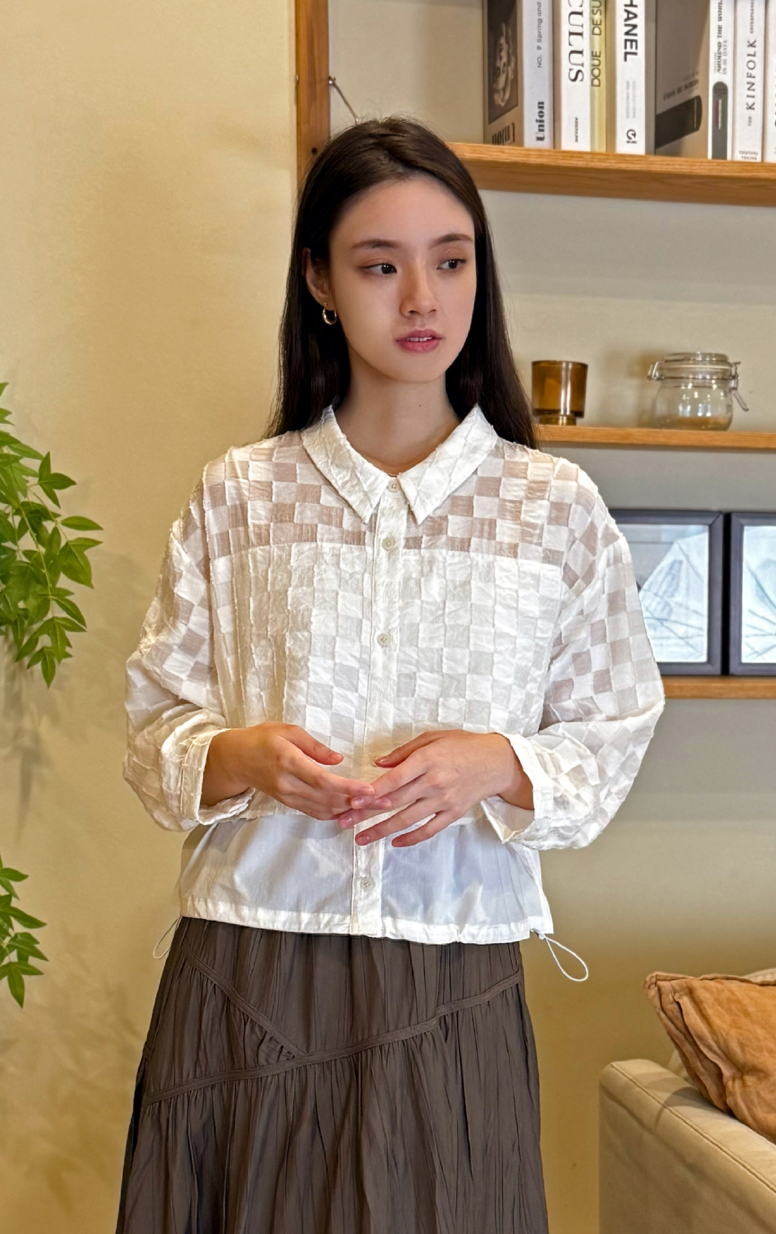 Plaid Pattern Shirt SH0301