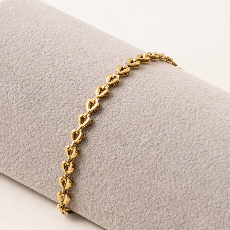 miramira心語｜心之誓言鎖鏈手環/鍊C0822-金98274