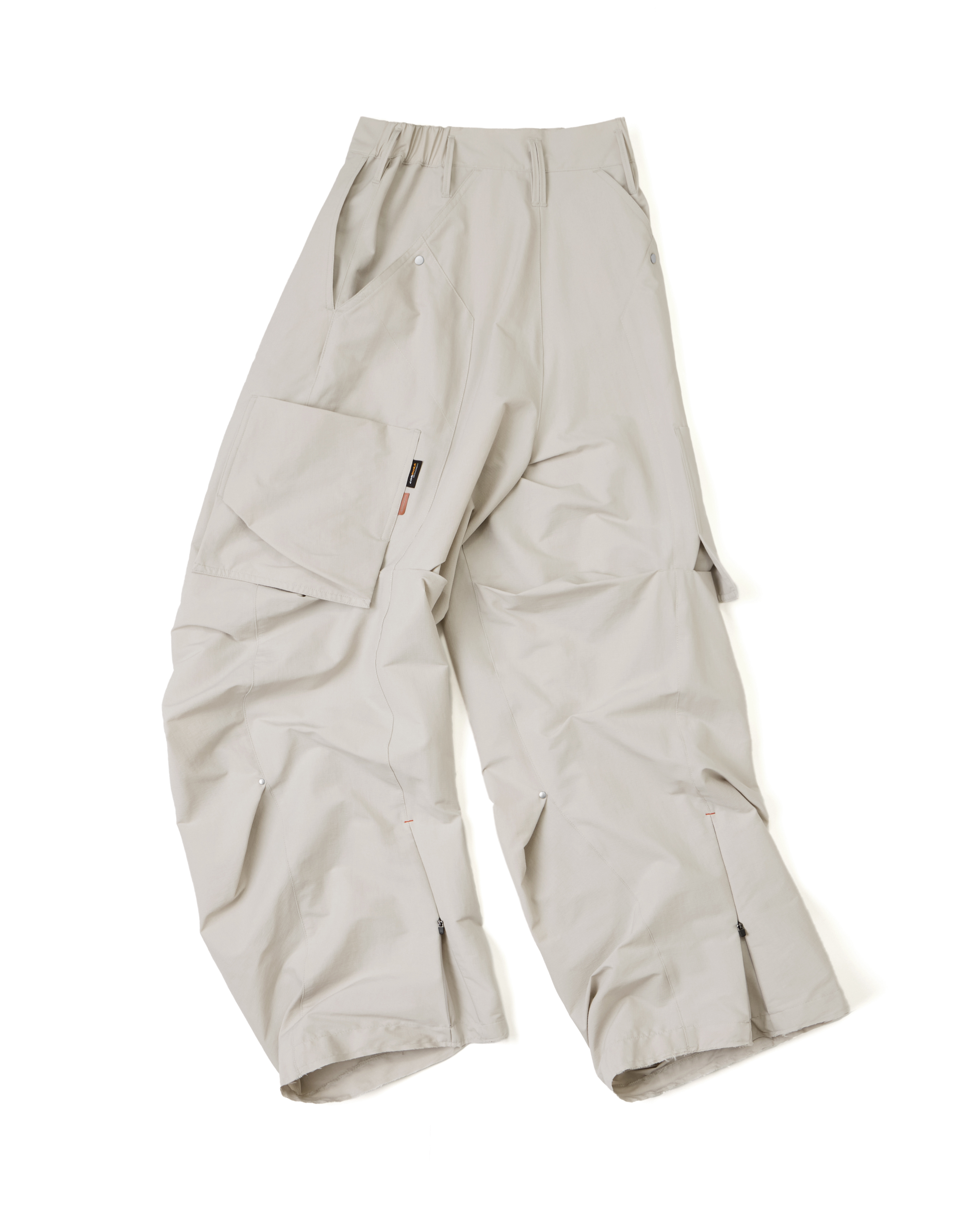 GOOPiMADE 9th - CORDURA® Zipper Cargo Trousers - Bone